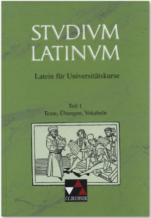 Antique schoolbook for Latin