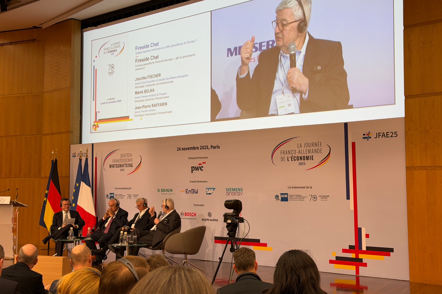 (c) Soraya-Kandan 2025, Journ&eacute;e franco-allemand de l'&eacute;conomie, Paris November 24th at the Ministry of Economics.